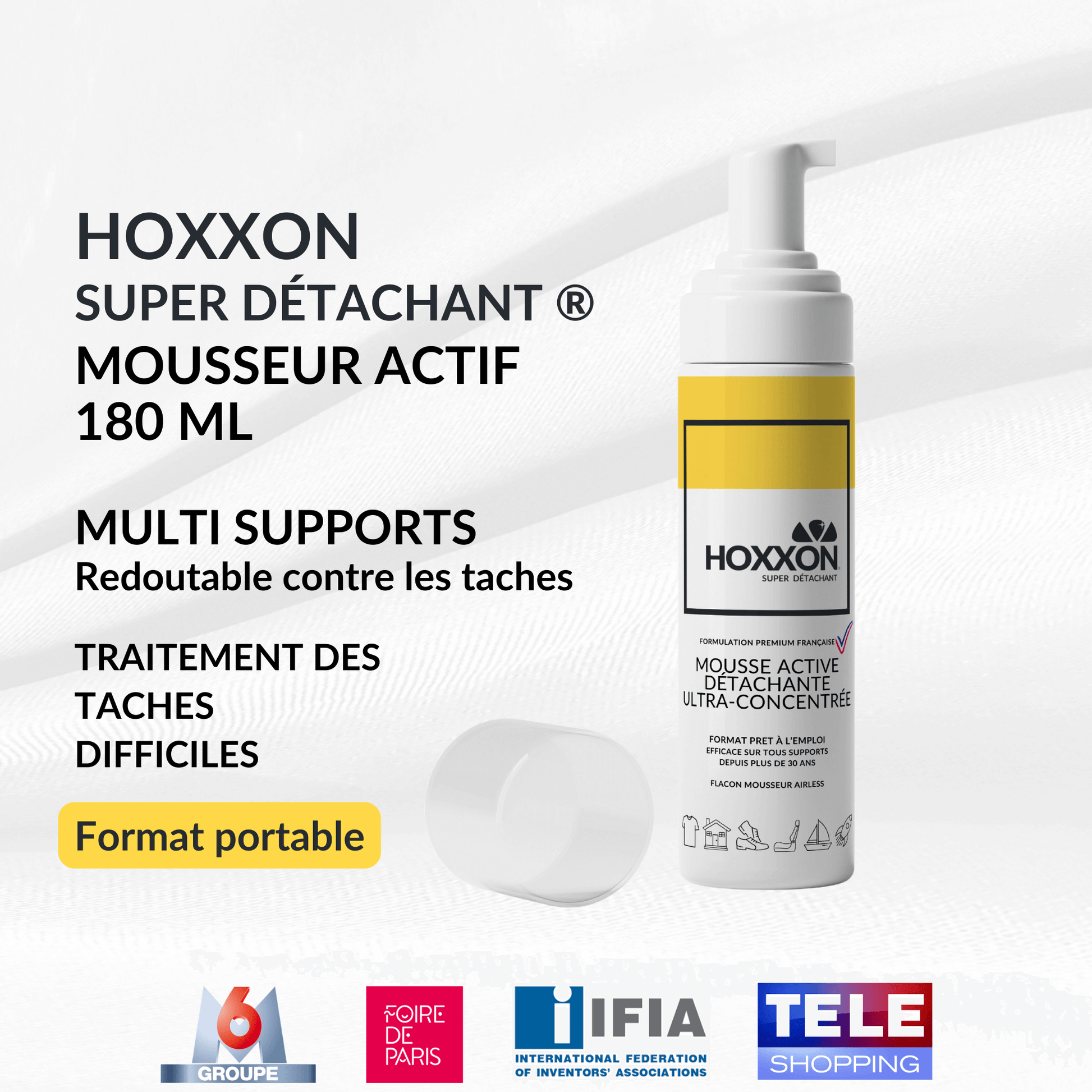 Hoxxon Super detachant mousseur nettoyant efficace